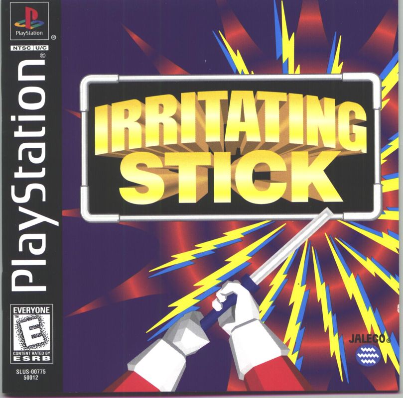 Irritating Stick box art for Playstation